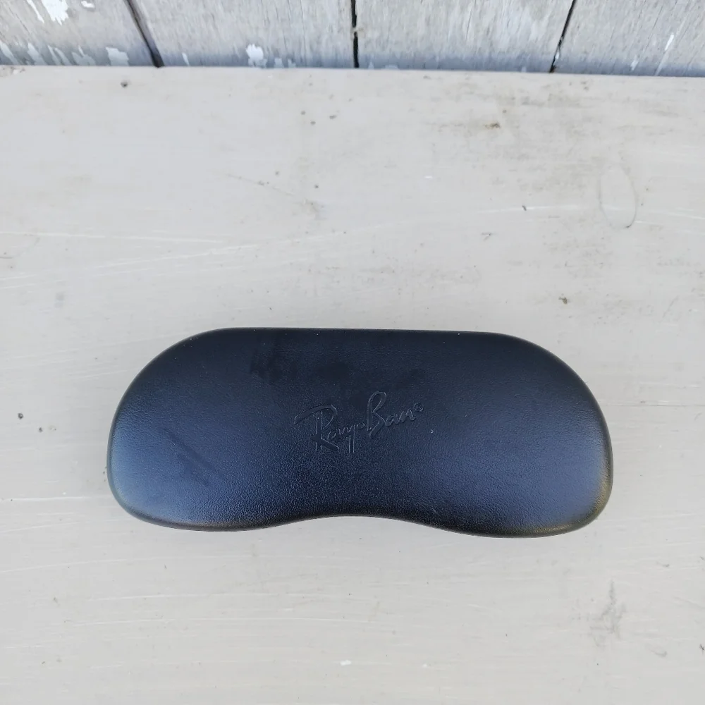 Ray-Ban Black Clamshell Sunglasses Authentic Hard‎ Case Only